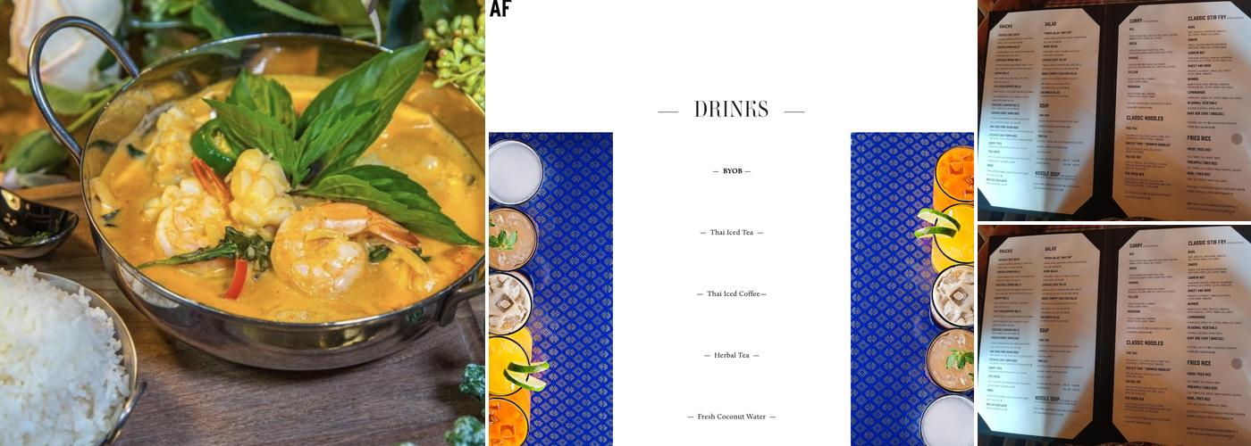 Bamboo Leaf Thai Eatery Menu