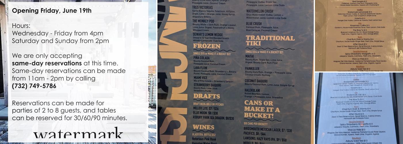 Watermark Menu