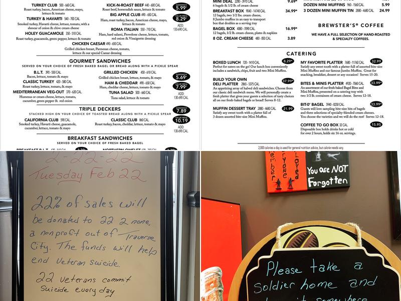 Big Apple Bagels Menu