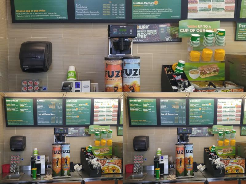 Subway Menu