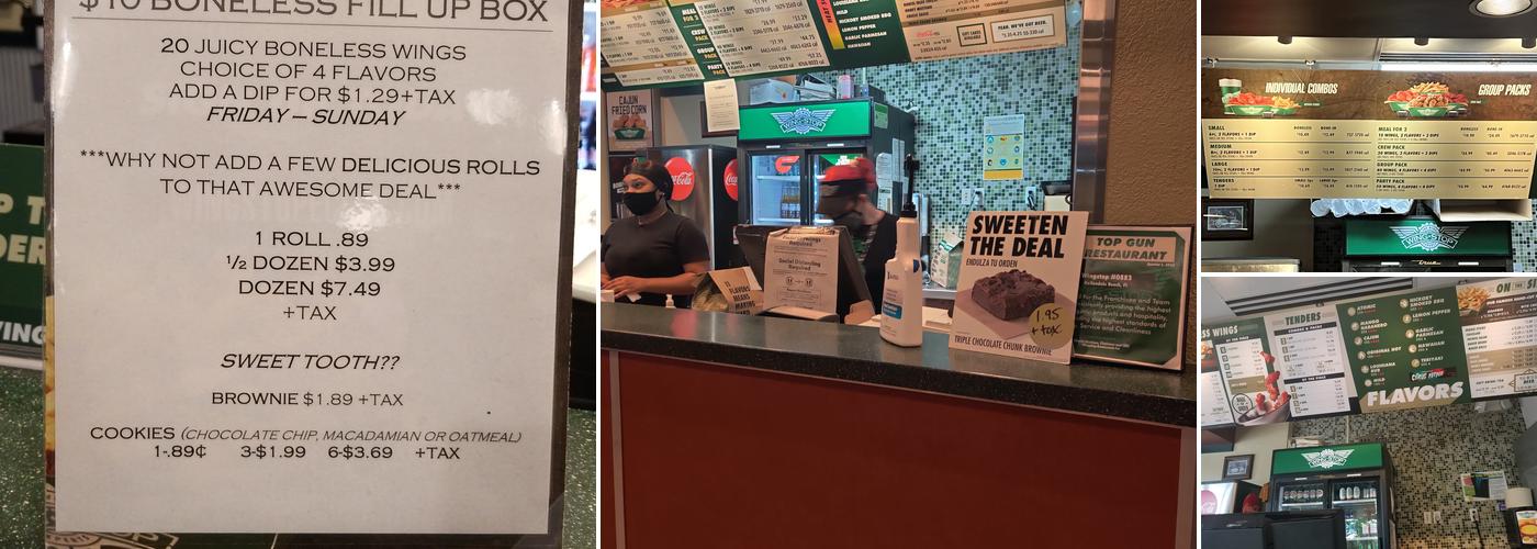 Wingstop Menu