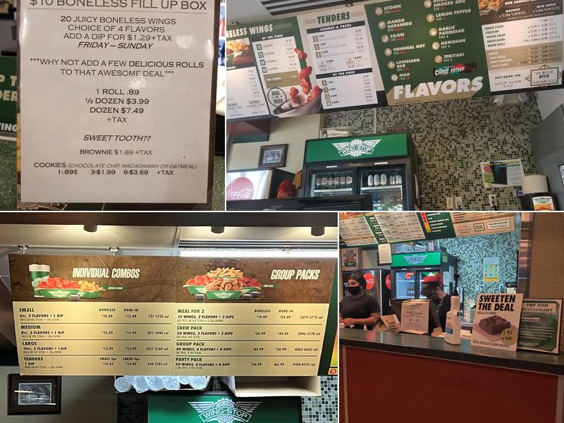 Wingstop Menu