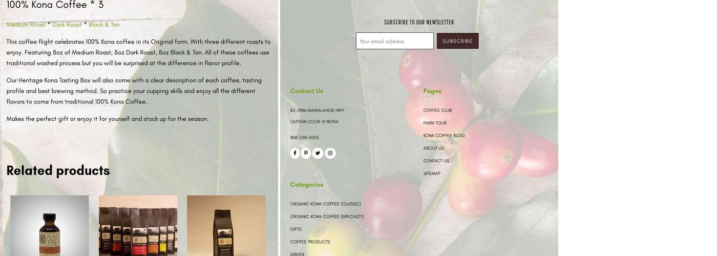 Hala Tree Coffee Menu