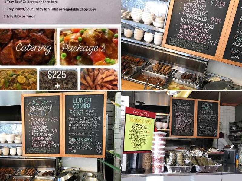 Cusinera Menu