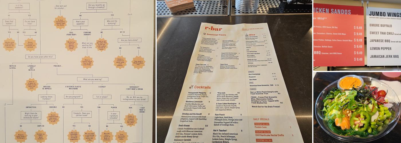 R. House Menu