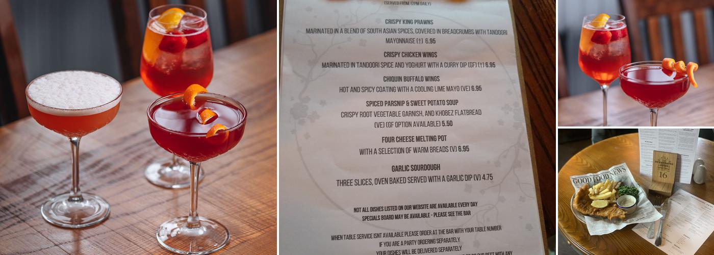 The Devonshire Arms Menu