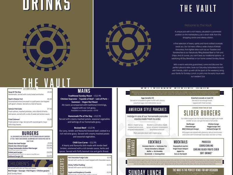 The Vault Menu