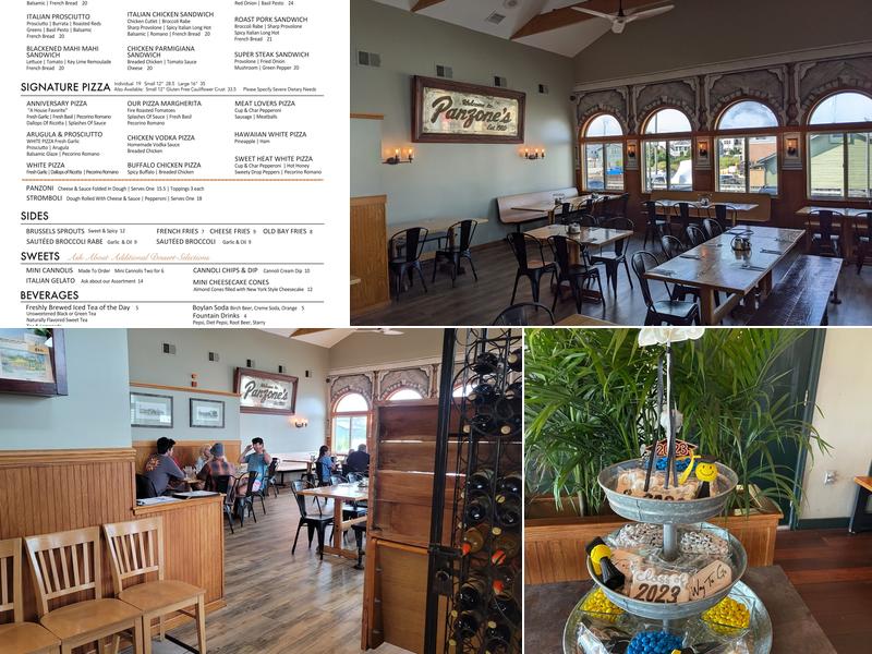 Panzone's Pizza & Pasta 1106 N Bay Ave, Beach Haven