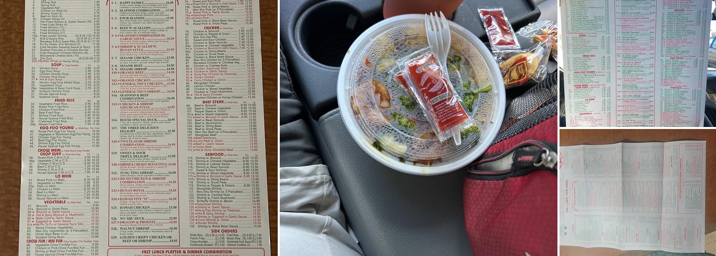 China King Menu