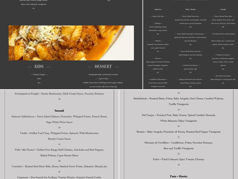 Bici Menu
