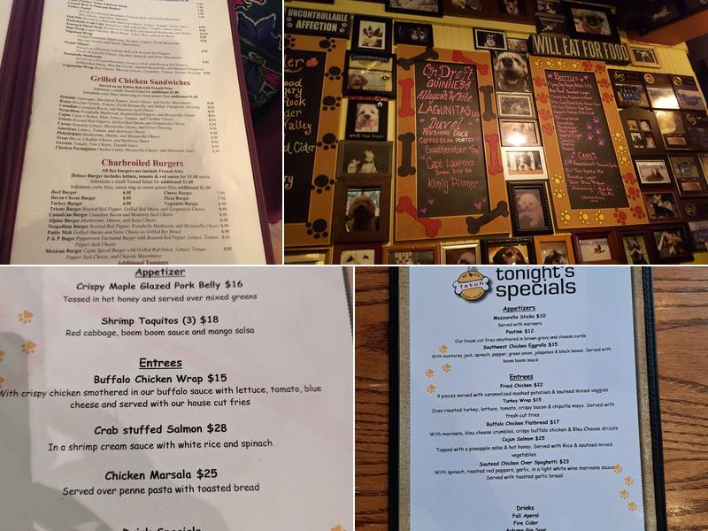 FETCH BAR & GRILL Menu