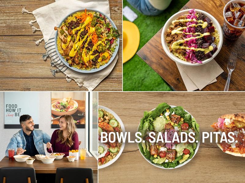 Roti Mediterranean Bowls. Salads. Pitas.