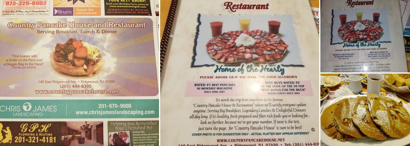 Le Pancake Café Menu