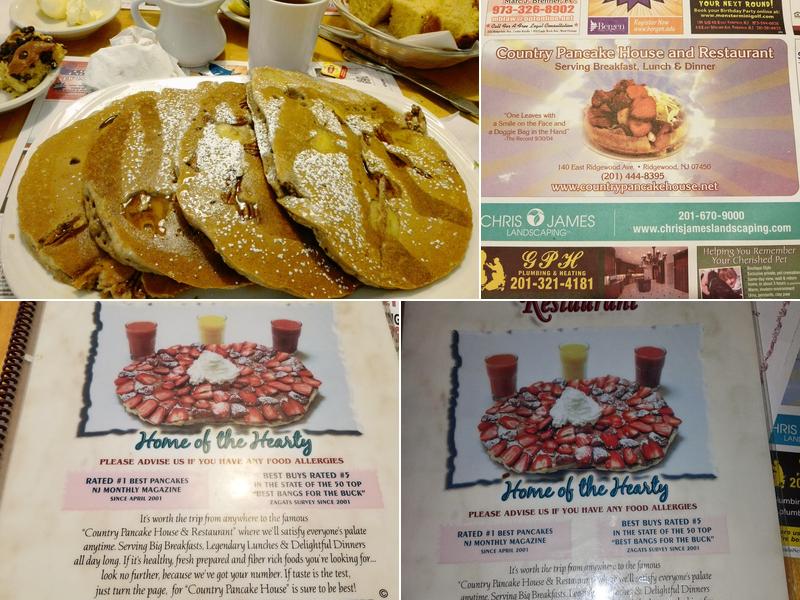Le Pancake Cafe Menu