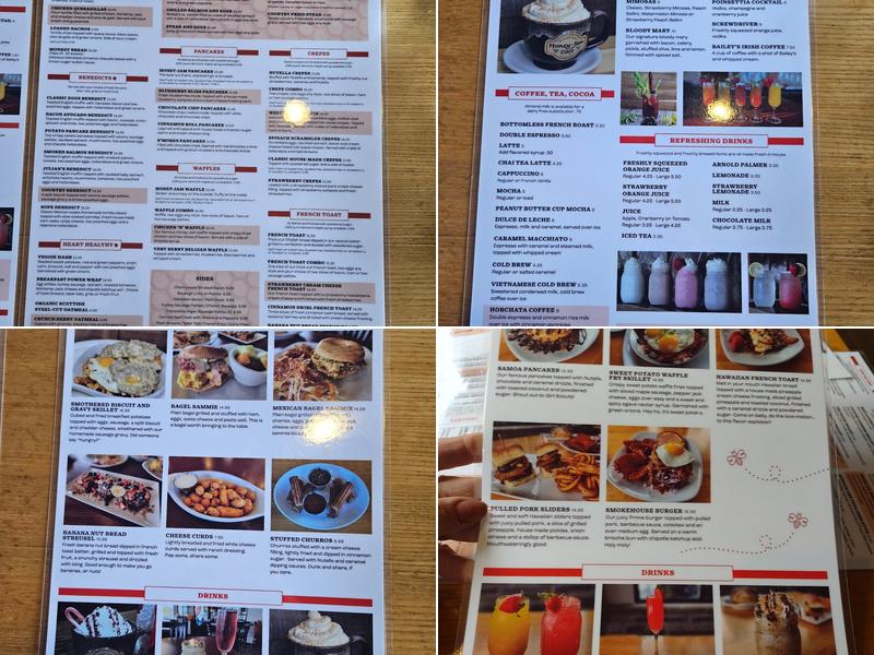 Honey-Jam Cafe (formerly Butterfield's) Menu