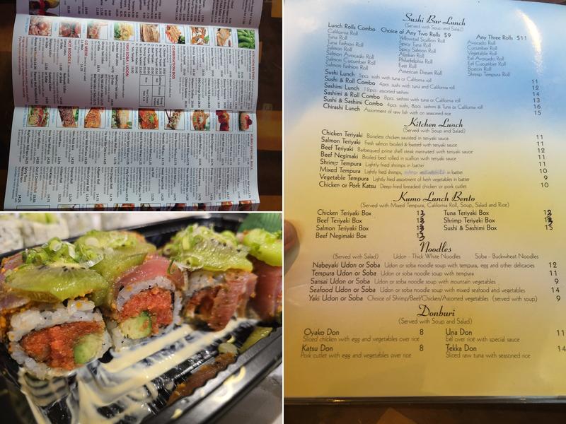 Kumo Menu