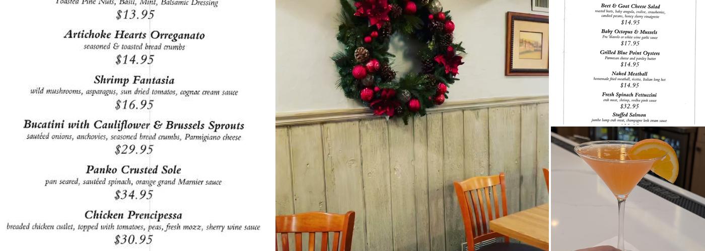 Casa Bella Menu