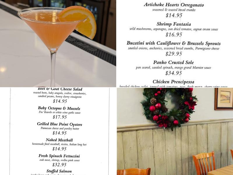 Casa Bella Menu