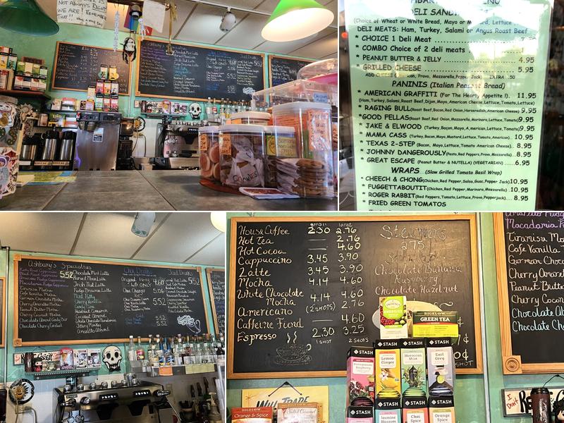 Ashbary Coffee House Menu