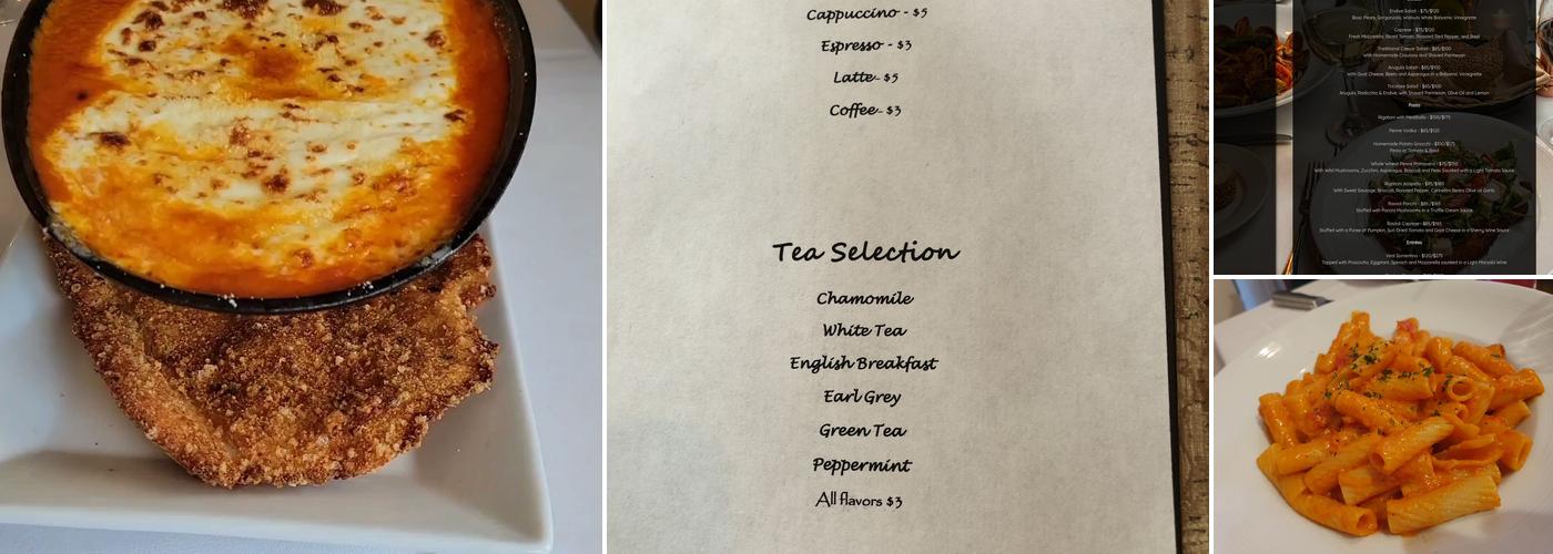 Cara Mia Menu
