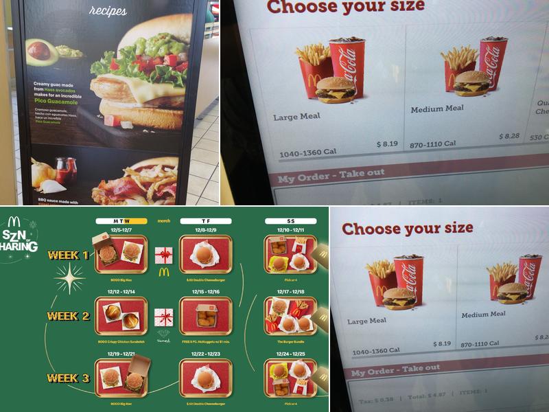 McDonald's Menu