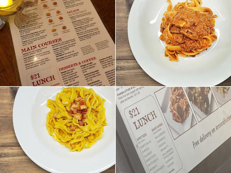 Arco Cafe Menu