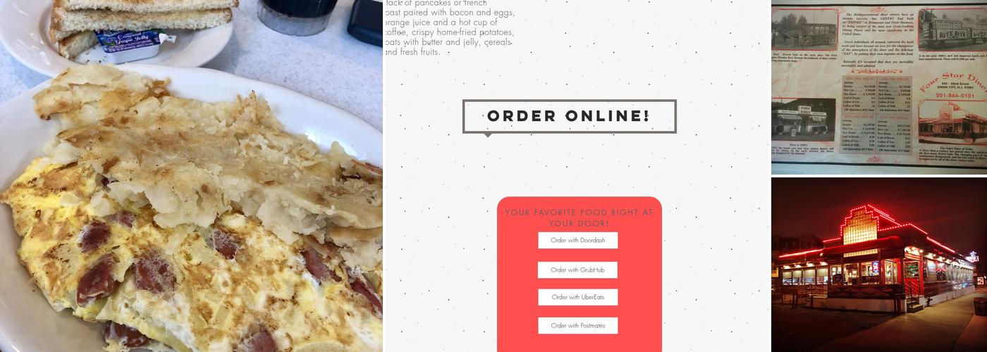 Four Star Diner Menu