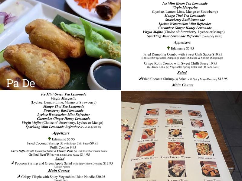 Pa De Menu