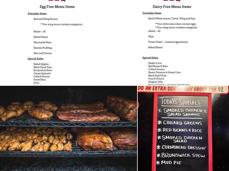 Moe's Original BBQ Menu