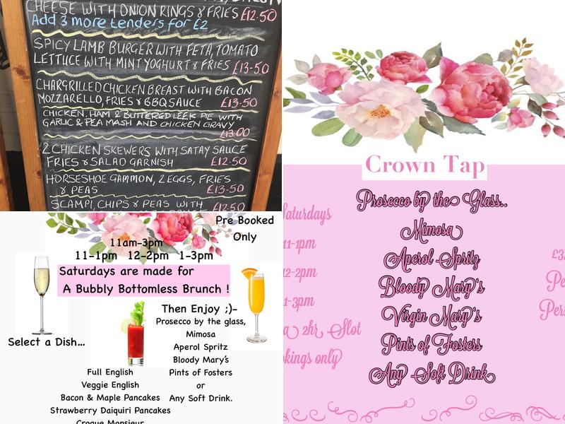 The Crown Tap Menu