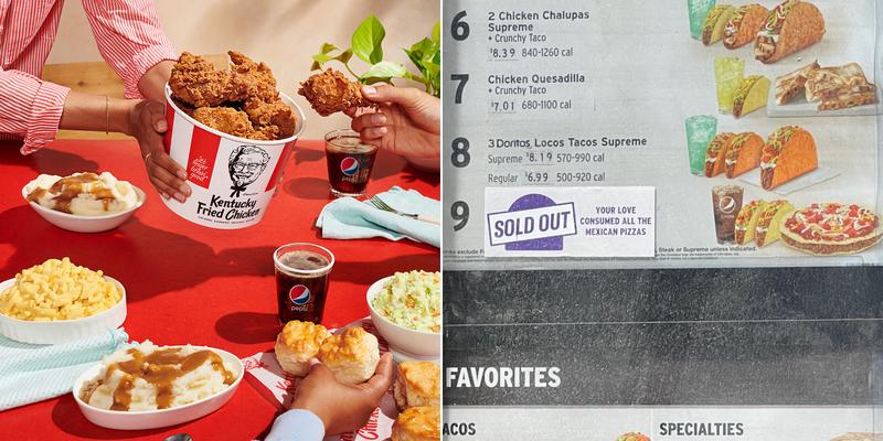 KFC Menu
