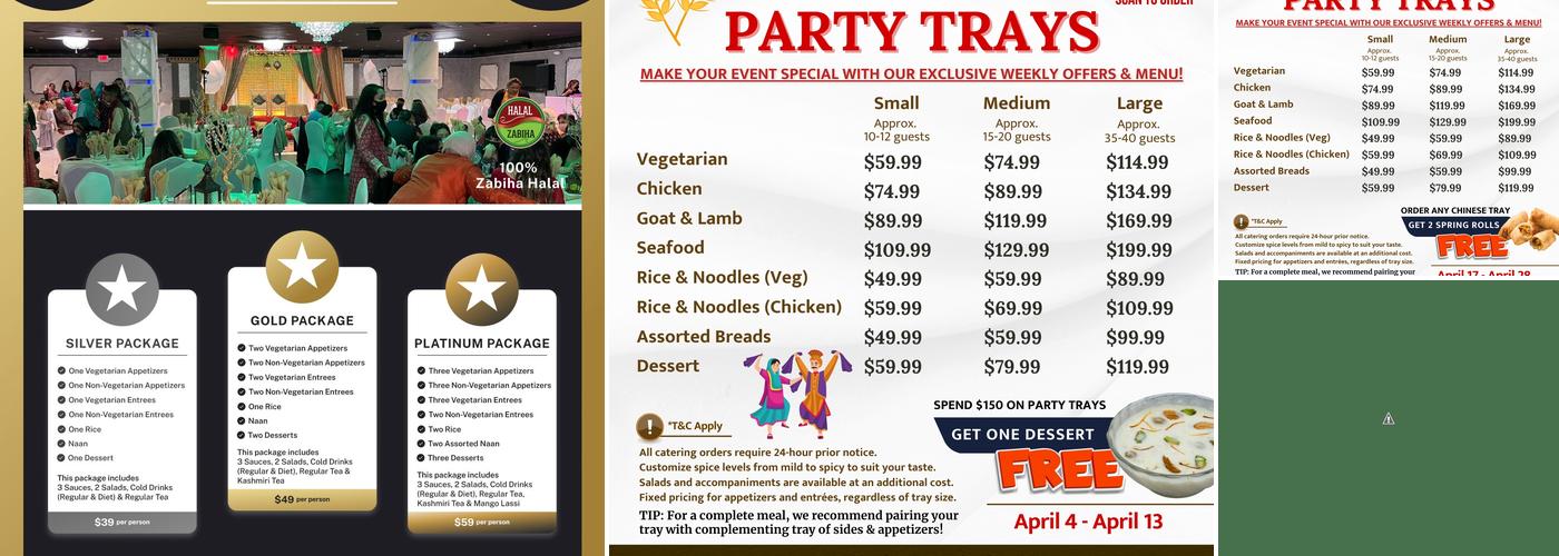 Chamkila Express Menu