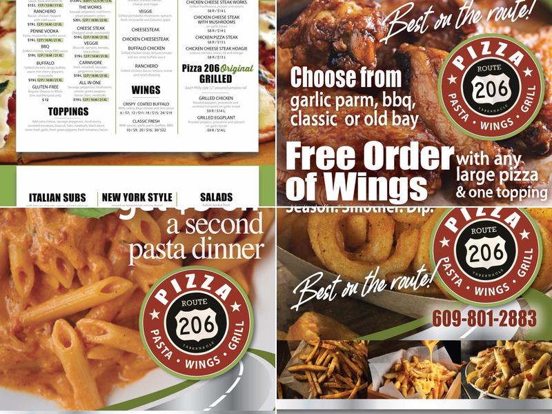 Pizza206 Menu