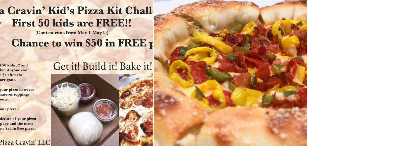 Gilby's Pizza Cravin Menu