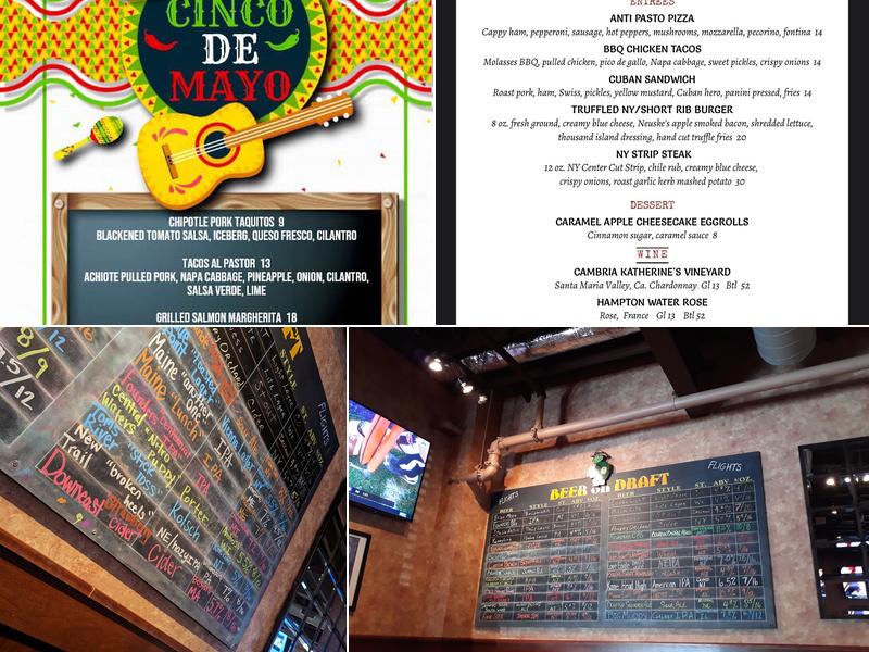 The Thirsty Turtle Menu