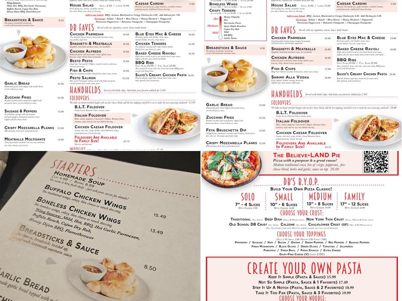 Danny Boys - Sandusky, OH Menu