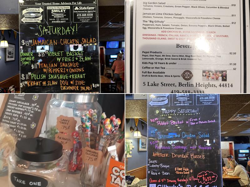 Gilhuly's on 61 Menu