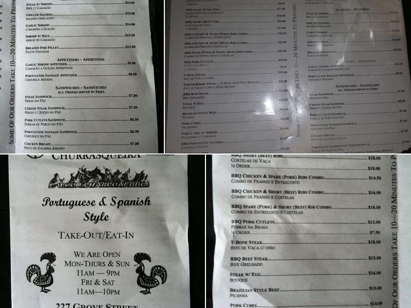 Grove BBQ Menu