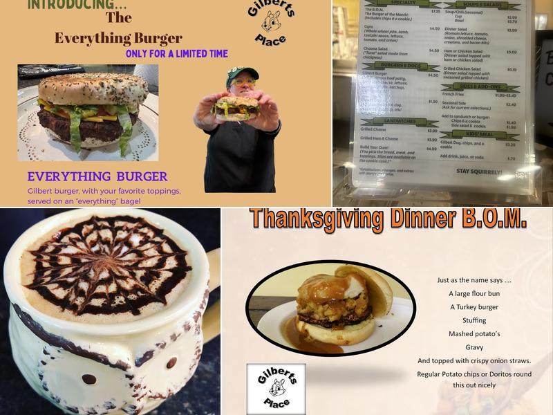 Gilberts Place Menu