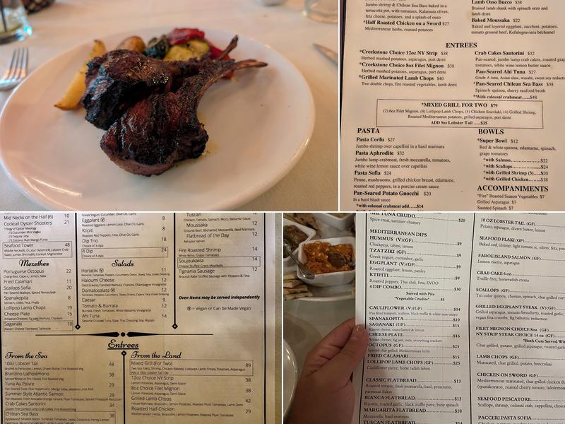 Sofia Restaurant Menu