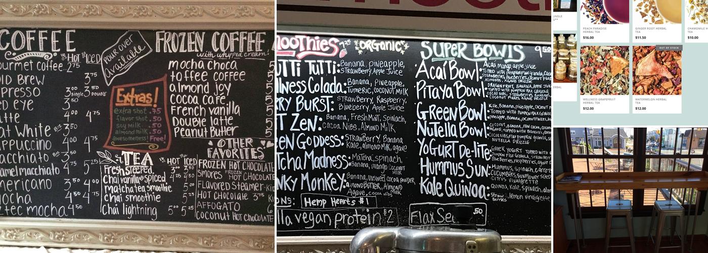 The Coffee Bouteaque Menu