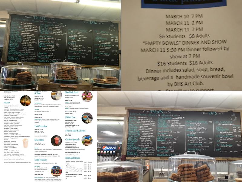 Pelican Coffee House Menu