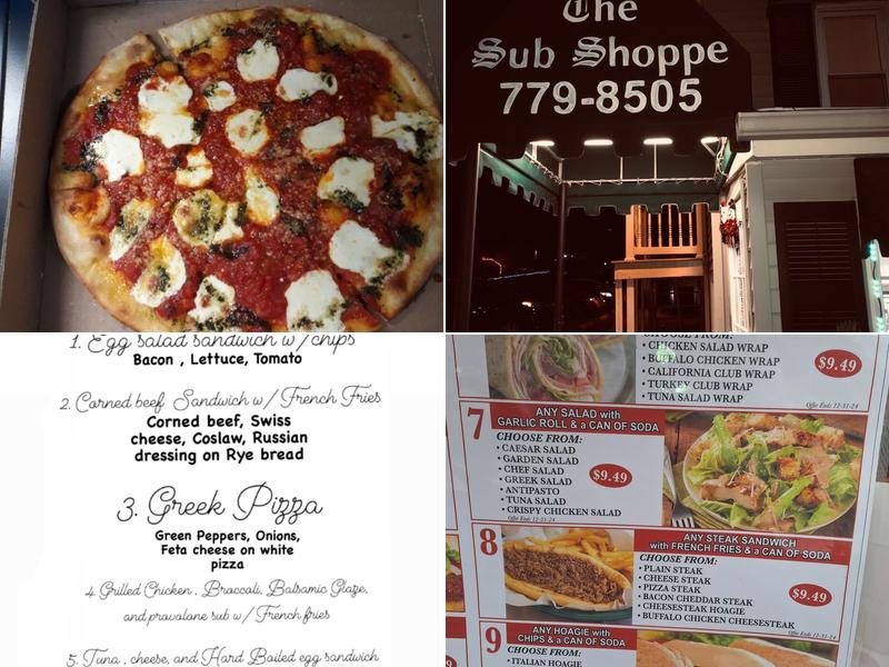 Sub Shoppe Menu