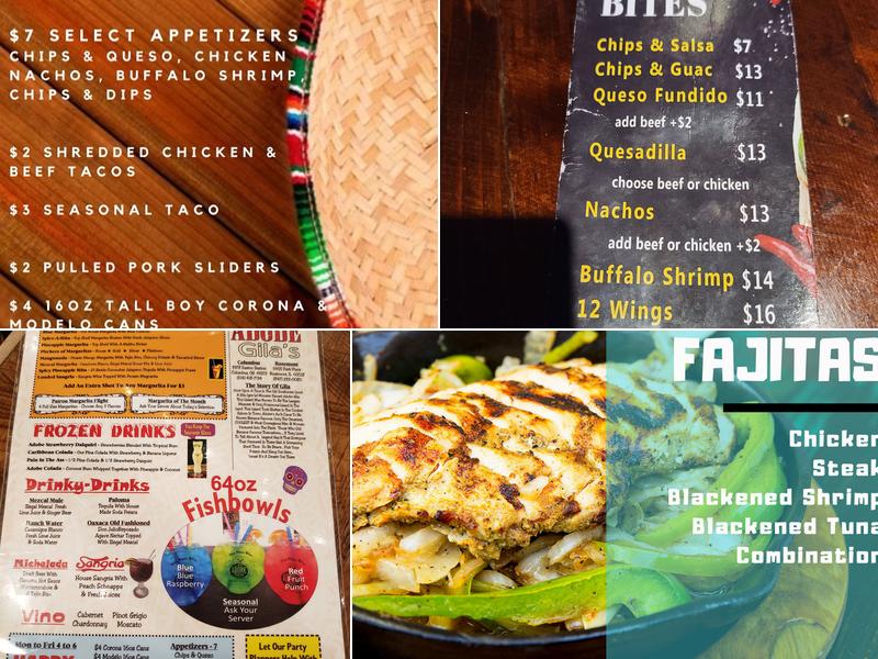Adobe Gilas Menu