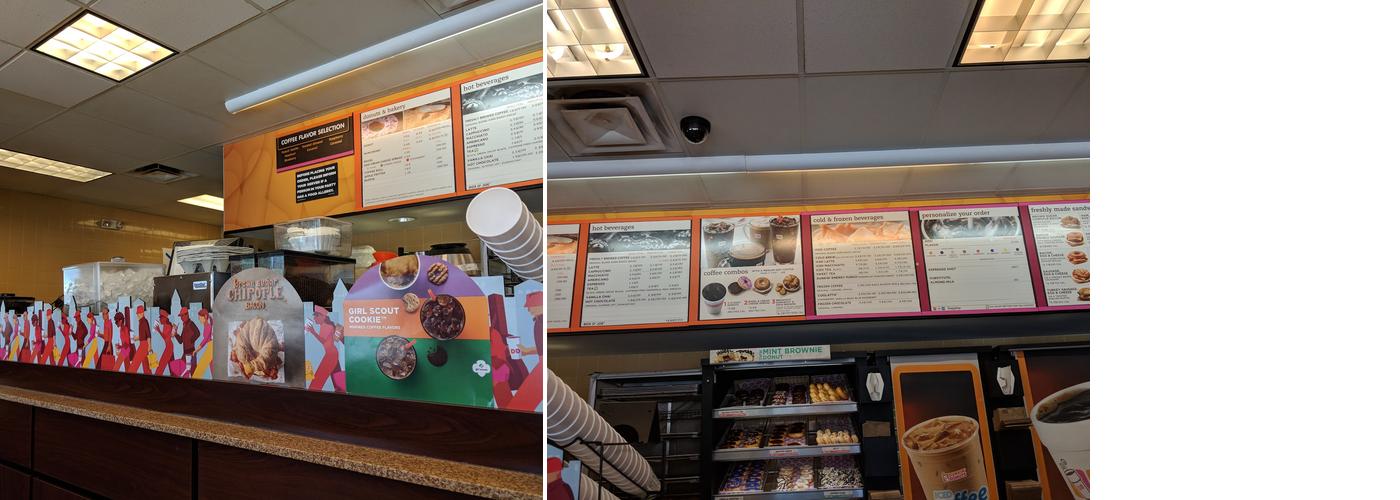 Dunkin' Menu