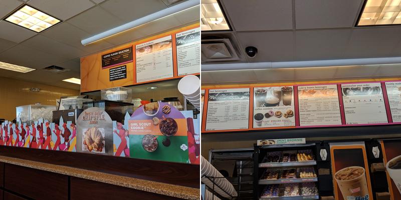 Dunkin' Menu