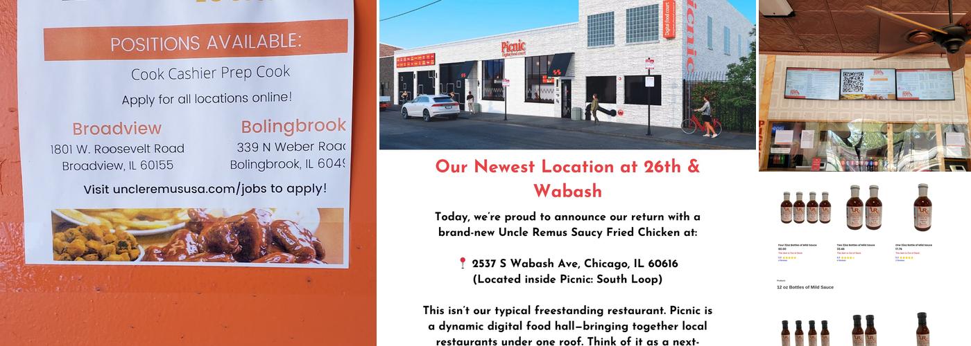 Uncle Remus SFC - Broadview Menu