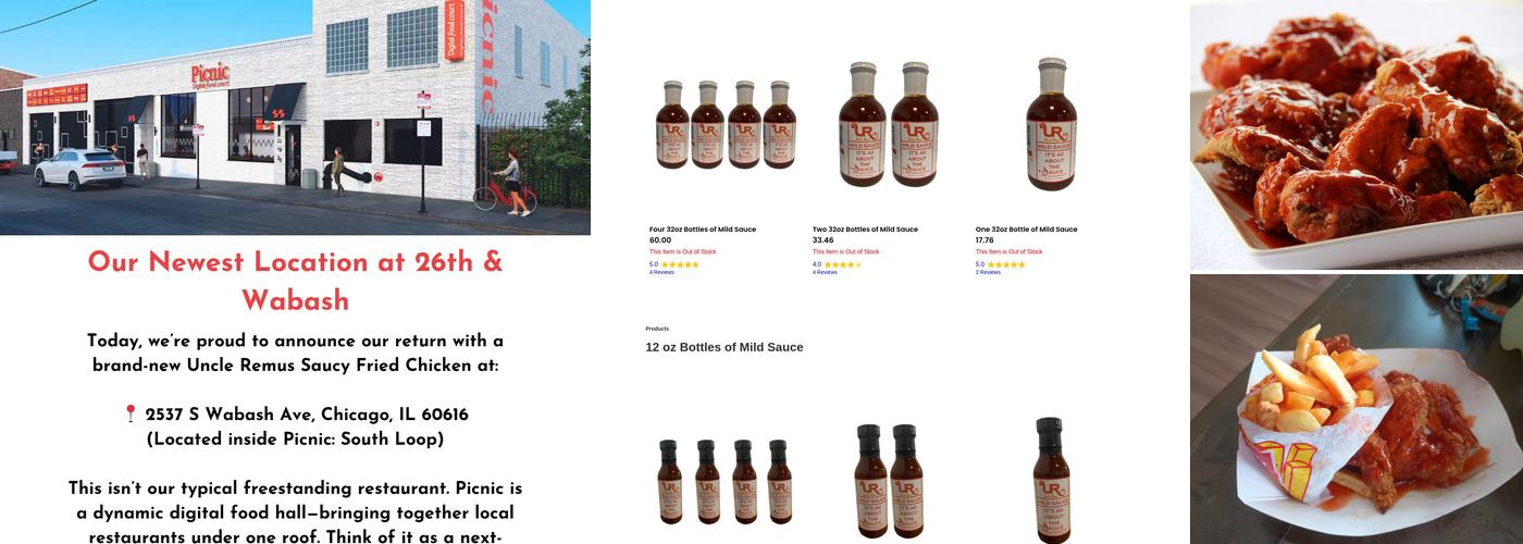 Uncle Remus SFC - Broadview Menu