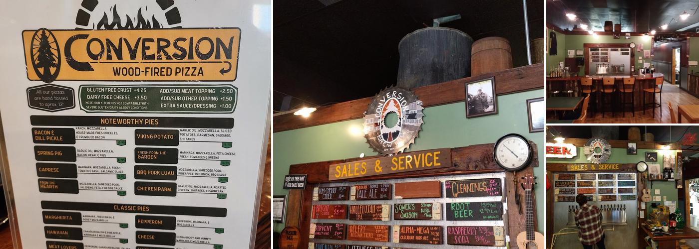 Conversion Brewing Menu