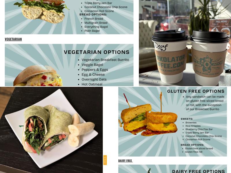 Perkolator Menu